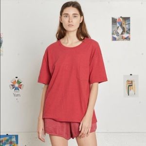 Entireworld t shirt type B, version 7 classic red large cotton women